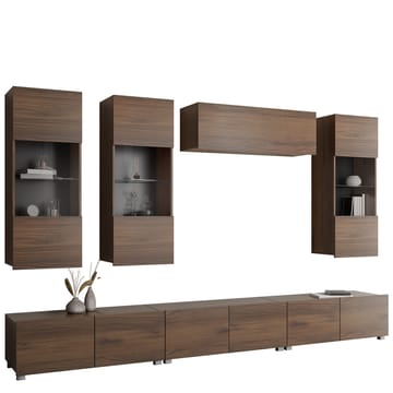 Tessan Tv väggenhet - brun - Möbler - TV- & Mediamöbler - TV-möbelset