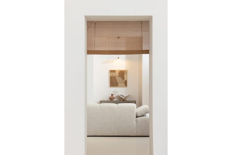 Teun Golvstående TV-bänk 120 cm i Metall - Beige - Möbler - TV- & Mediamöbler - TV bänk & mediabänk