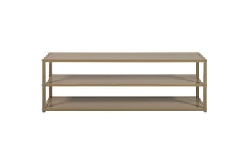 Teun Golvstående TV-bänk 120 cm i Metall - Beige - Möbler - TV- & Mediamöbler - TV bänk & mediabänk