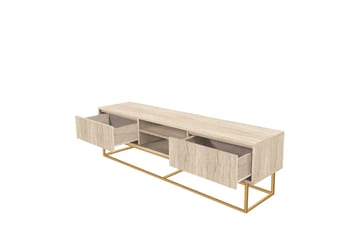 Toporias Tv-bänk 180 cm - Beige - Möbler - TV- & Mediamöbler - TV bänk & mediabänk