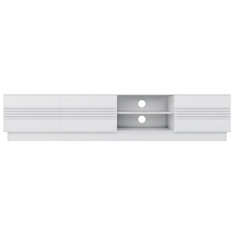 Toro Tv-bänk 200 cm - Vit - Möbler - TV- & Mediamöbler - TV bänk & mediabänk