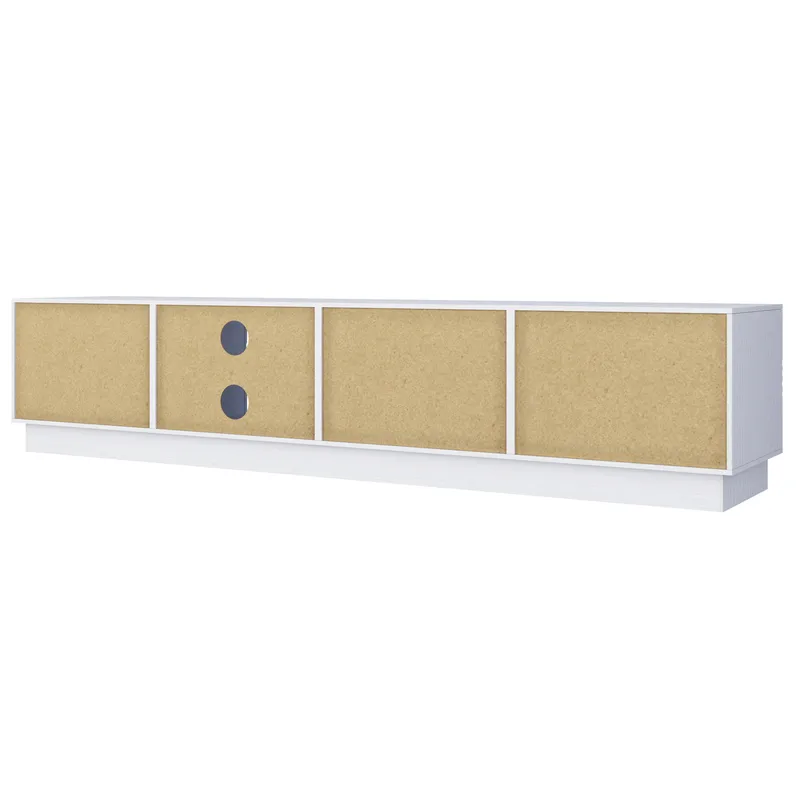 Toro Tv-bänk 200 cm - Vit - Möbler - TV- & Mediamöbler - TV bänk & mediabänk