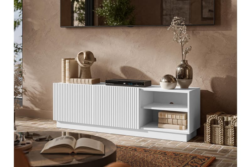 Torvalen Tv-bänk 150 cm - Vit - Möbler - TV- & Mediamöbler - TV bänk & mediabänk