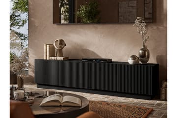 Torvalen Tv-bänk 200 cm - Svart - Möbler - TV- & Mediamöbler - TV bänk & mediabänk