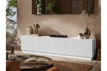 Torvalen Tv-bänk 200 cm - Vit - Möbler - TV- & Mediamöbler - TV bänk & mediabänk