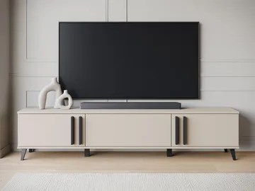 Torvos Tv-bänk 180 cm - Beige - Möbler - TV- & Mediamöbler - TV bänk & mediabänk