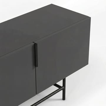 Truvia TV-bänk 200x55x35 cm - Antracit och svart - Möbler - TV- & Mediamöbler - TV bänk & mediabänk
