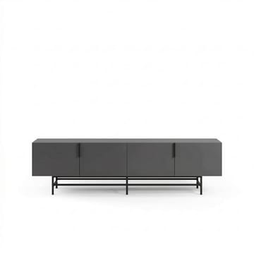 Truvia TV-bänk 200x55x35 cm - Antracit och svart - Möbler - TV- & Mediamöbler - TV bänk & mediabänk