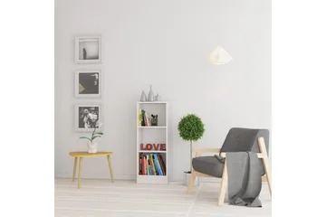 Trysil Bokhylla 107 cm - Vit - Förvaring - Hylla - Bokhylla