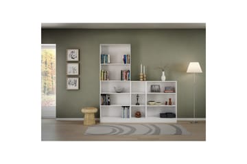 Trysil Bokhylla 107 cm - Vit - Förvaring - Hylla - Bokhylla