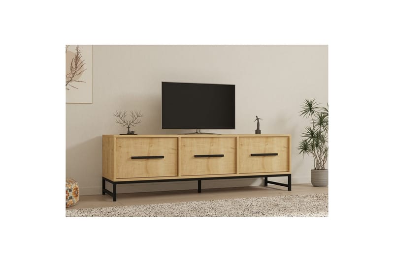 Tukums Tv-bänk 160 cm - Natural - Möbler - TV- & Mediamöbler - TV bänk & mediabänk