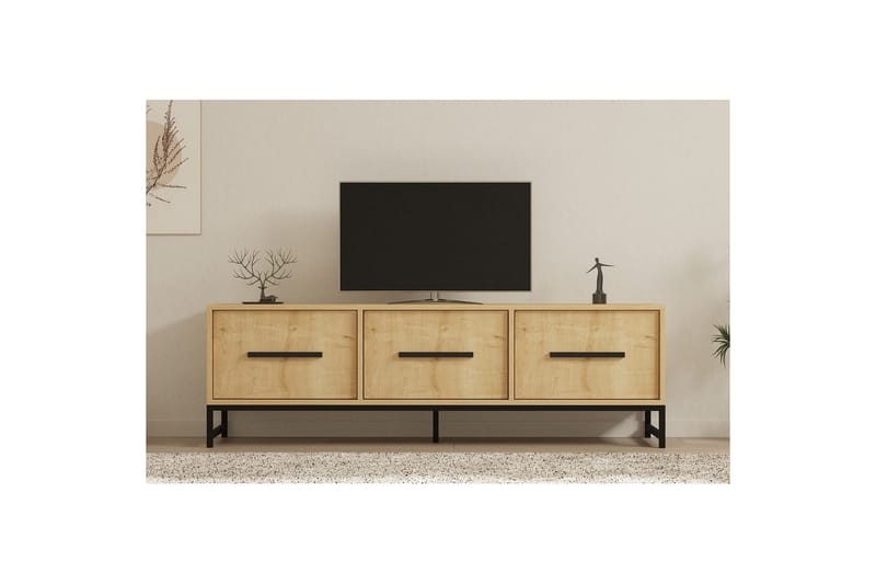 Tukums Tv-bänk 160 cm - Natural - Möbler - TV- & Mediamöbler - TV bänk & mediabänk