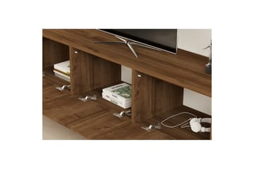 Tukums Tv-bänk 160 cm - Rödfärgat trä - Möbler - TV- & Mediamöbler - TV bänk & mediabänk