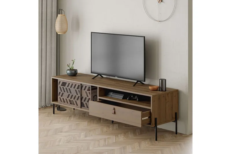 Tv-bänk & mediabänk Homitis TV-bänk Dionysos Hitit Flerfärgad - Möbler - TV- & Mediamöbler - TV bänk & mediabänk