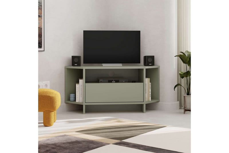 Tv-bänk & mediabänk Homitis TV-bänk Viva Grå - Möbler - TV- & Mediamöbler - TV bänk & mediabänk