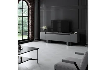 TV-bänk Antracit / Svart - Antracit / Svart - Möbler - TV- & Mediamöbler - TV bänk & mediabänk