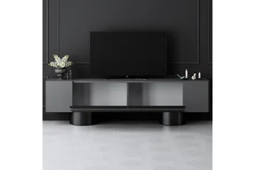 TV-bänk Antracit / Svart - Antracit / Svart - Möbler - TV- & Mediamöbler - TV bänk & mediabänk