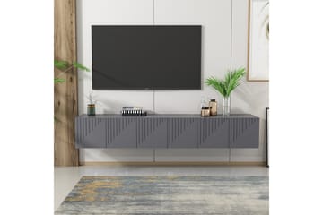 Tv-bänk Artemis 180x37 cm Svart - Hanah Home - Möbler - TV- & Mediamöbler - TV bänk & mediabänk