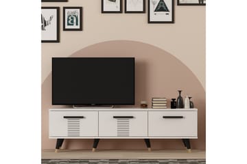Tv-bänk Asimo 150x35 cm Vit - Hanah Home - Möbler - TV- & Mediamöbler - TV bänk & mediabänk