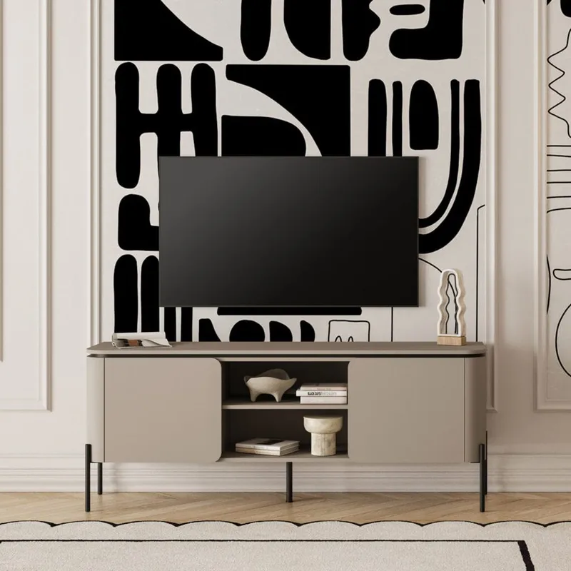 Tv-bänk Bello 2 dörrar - Möbler - TV- & Mediamöbler - TV bänk & mediabänk