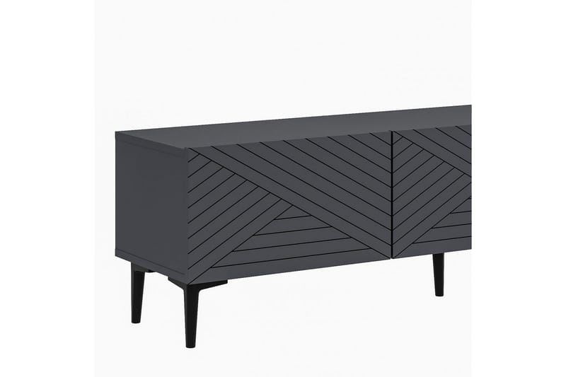 TV-bänk Botswana Antracit - Antracit - Möbler - TV- & Mediamöbler - TV bänk & mediabänk