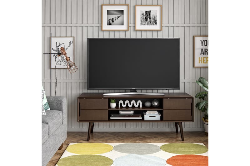Tv-bänk Brittany 150x45 cm Natur - Novogratz - TV bänk & mediabänk