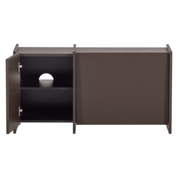 Tv-bänk Brock 102 cm - Mellanbrun - Möbler - TV- & Mediamöbler - TV bänk & mediabänk