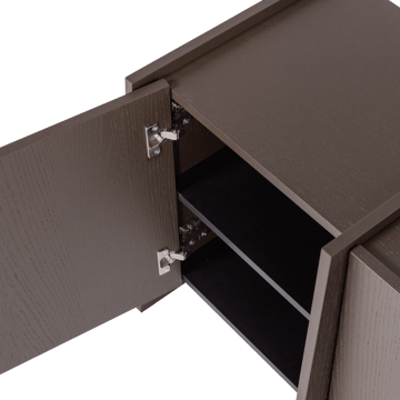 Tv-bänk Brock 102 cm - Mellanbrun - Möbler - TV- & Mediamöbler - TV-skåp