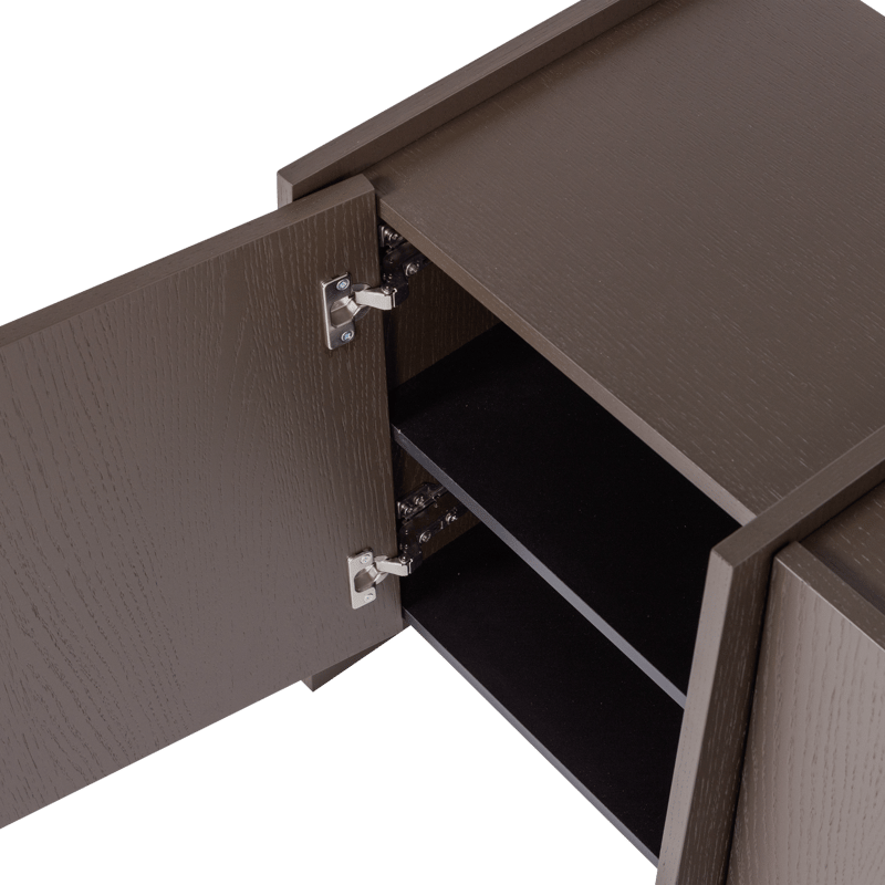 Tv-bänk Brock 102 cm - Mellanbrun - Möbler - TV- & Mediamöbler - TV-skåp