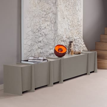 Tv-bänk Brock 102 cm - Varmgrå - Möbler - TV- & Mediamöbler - TV-skåp