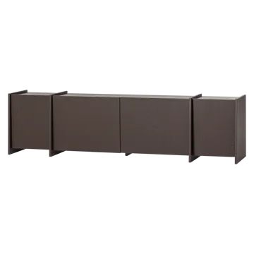 Tv-bänk Brock 200 cm - Mellanbrun - Möbler - TV- & Mediamöbler - TV bänk & mediabänk
