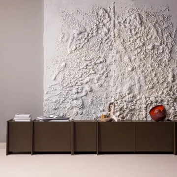 Tv-bänk Brock 200 cm - Mellanbrun - Möbler - TV- & Mediamöbler - TV bänk & mediabänk