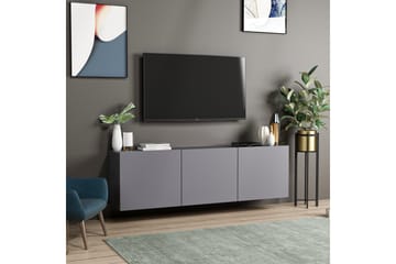 Tv-bänk Bruce 150x31 cm Svart - Hanah Home - Möbler - TV- & Mediamöbler - TV bänk & mediabänk