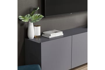 Tv-bänk Bruce 150x31 cm Svart - Hanah Home - Möbler - TV- & Mediamöbler - TV bänk & mediabänk