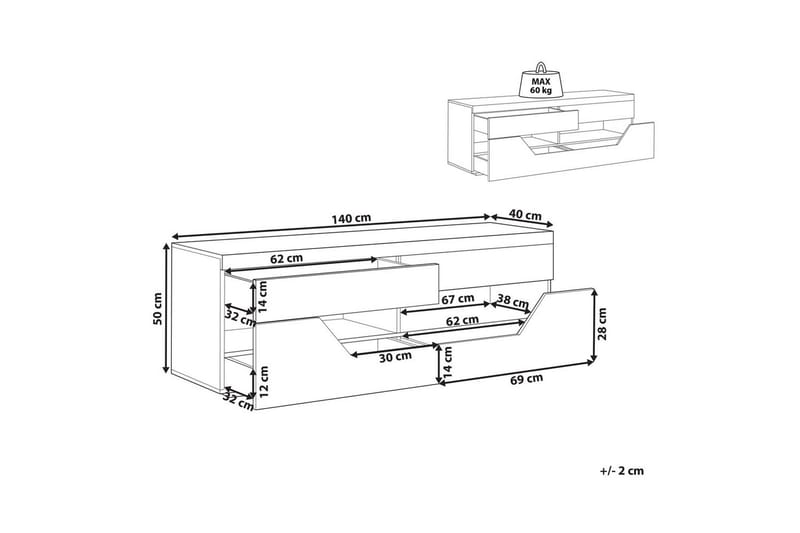 TV-bänk Cheval - Möbler - TV- & Mediamöbler - TV bänk & mediabänk