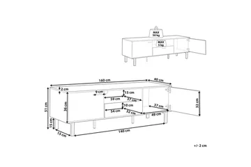 TV-bänk Claremont - Möbler - TV- & Mediamöbler - TV bänk & mediabänk