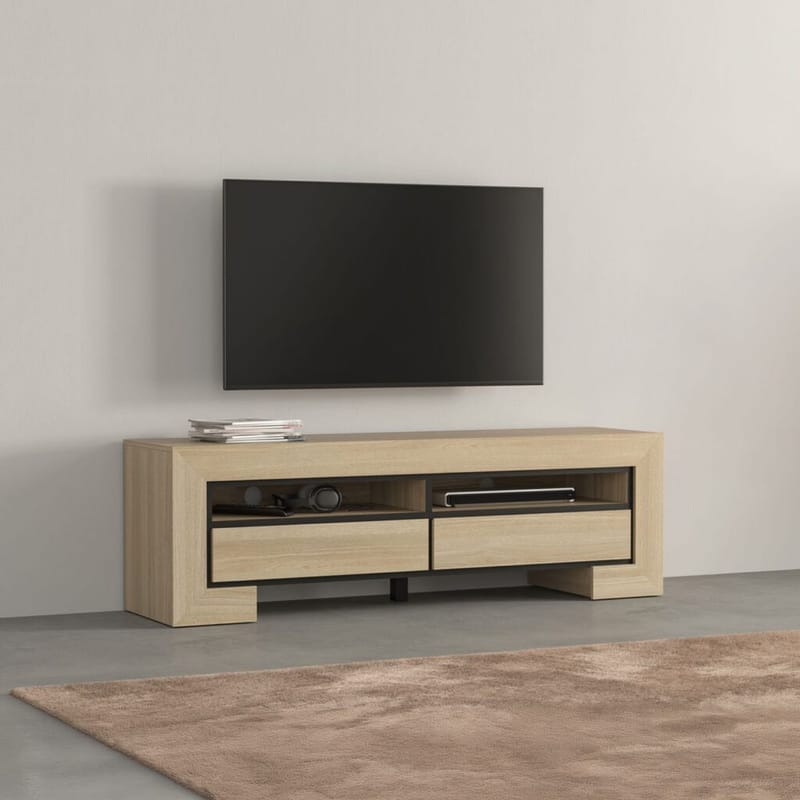 Tv-bänk Cuba II med 2 Lådor - Möbler - TV- & Mediamöbler - TV bänk & mediabänk