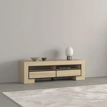 Tv-bänk Cuba II med 2 Lådor - Möbler - TV- & Mediamöbler - TV bänk & mediabänk