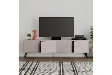 Dune Tv-bänk 180x29,6 cm Brun - Hanah Home - Möbler - TV- & Mediamöbler - TV bänk & mediabänk