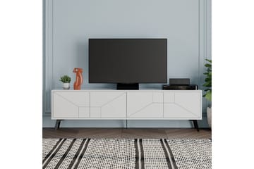 Dune Tv-bänk 180x29,6 cm Vit - Hanah Home - Möbler - TV- & Mediamöbler - TV bänk & mediabänk
