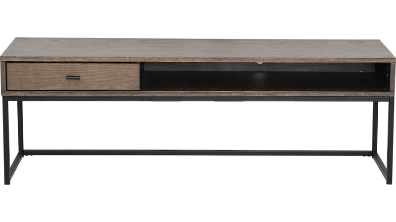 TV-bänk Eiknor 120 cm - Brunlackad ek - Möbler - TV- & Mediamöbler - TV bänk & mediabänk