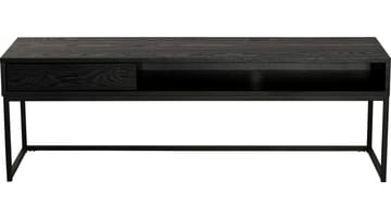 TV-bänk Eiknor 120 cm - Svartlackad askfaner - Möbler - TV- & Mediamöbler - TV bänk & mediabänk
