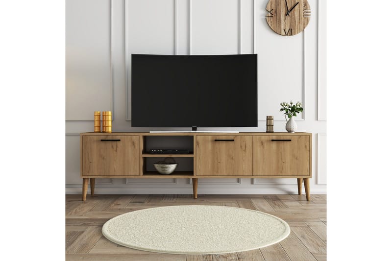 Tv-bänk & mediabänk Essexa Tv-bänk Ljusbrun - Möbler - TV- & Mediamöbler - TV bänk & mediabänk