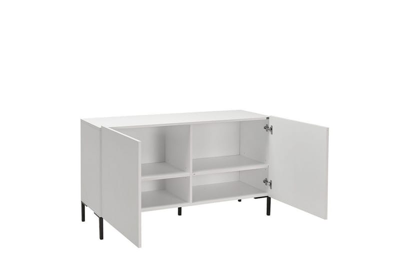 TV-bänk Galnor Almasi / Vit - Almasi / Vit - Möbler - TV- & Mediamöbler - TV bänk & mediabänk