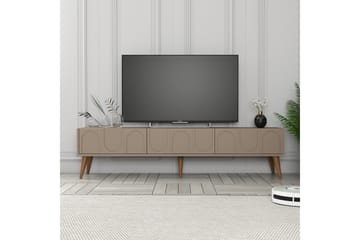 Tv-bänk Hazim 180 cm - Valnöt - Möbler - TV- & Mediamöbler - TV bänk & mediabänk