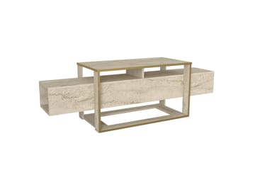 Tv-bänk Herb 160 cm - Beige - Möbler - TV- & Mediamöbler - TV bänk & mediabänk