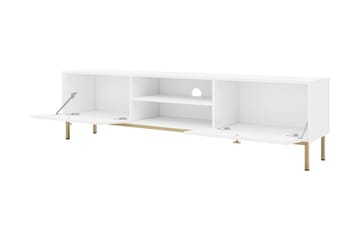 Tv-bänk Hermann 180 cm - Vit - Möbler - TV- & Mediamöbler - TV bänk & mediabänk