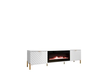 Tv-bänk Holmes 180 cm - Vit - Möbler - TV- & Mediamöbler - TV bänk & mediabänk