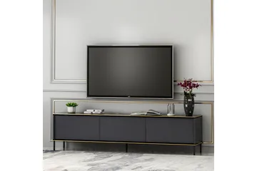 Imaj Tv-bänk 180x35 cm Svart - Hanah Home - Möbler - TV- & Mediamöbler - TV bänk & mediabänk