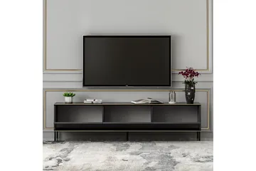 Imaj Tv-bänk 180x35 cm Svart - Hanah Home - Möbler - TV- & Mediamöbler - TV bänk & mediabänk